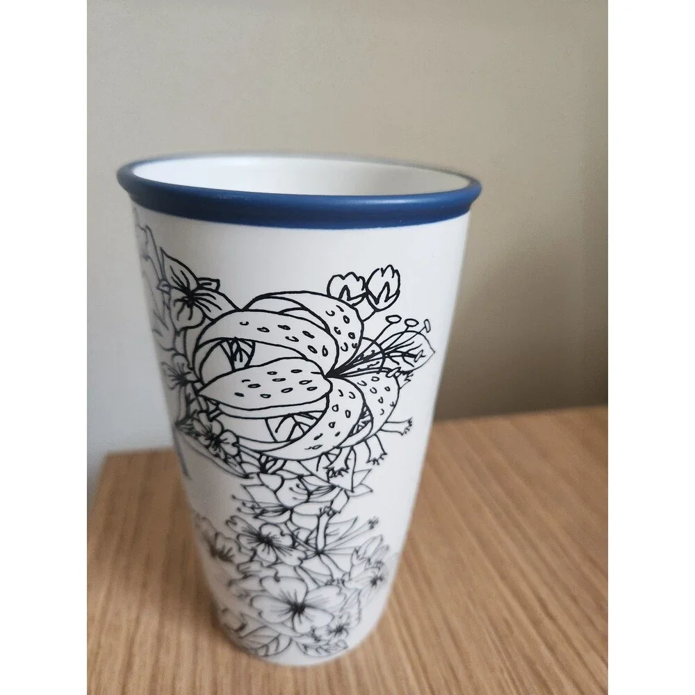 Starbucks North Carolina Ceramic Travel Mug 12oz No Lid